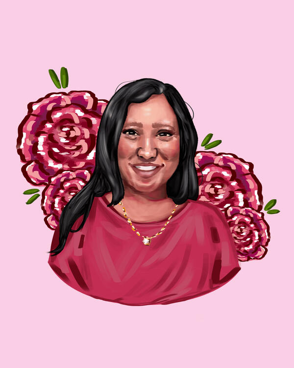 Retrato | Ilustração digital feita com marcadores artísticos no Clip Studio Paint